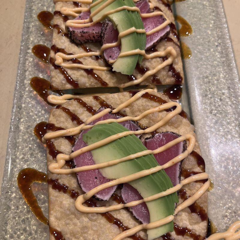 Pepper tuna tartar