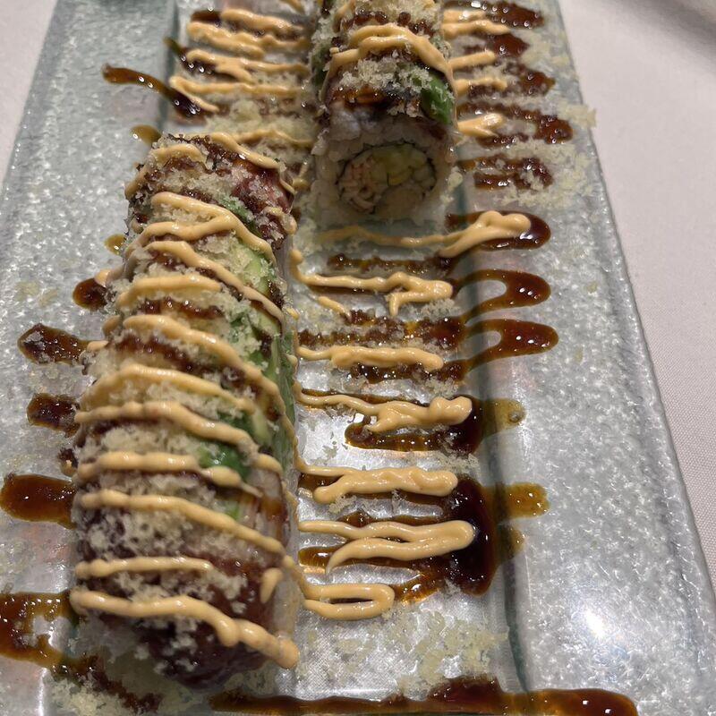 Crazy dragon roll